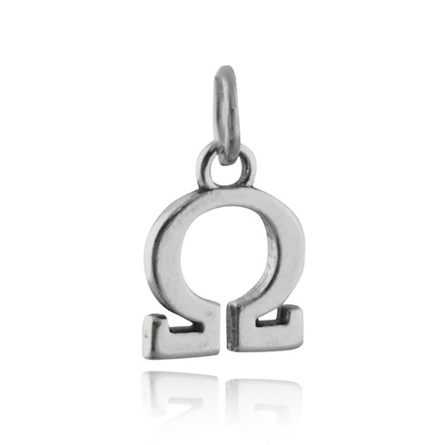 1 Stainless Steel Eta Greek Letter Charm SC7023 