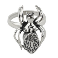 Spider Poison Ring - 925 Sterling Silver