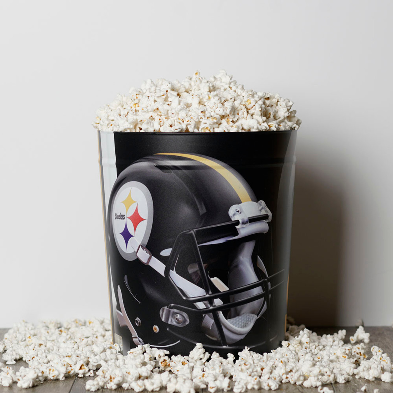 Pittsburgh Steelers Popcorn Tin - Vic's Corn Popper