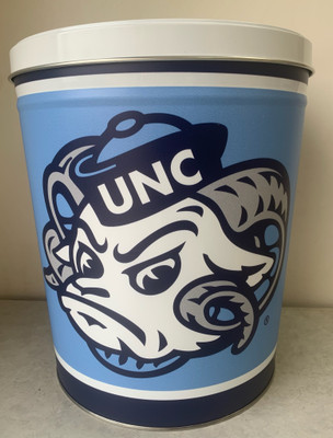 University of North Carolina Popcorn Tin