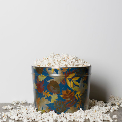 Falling Leaves Popcorn Tin Falling Leaves Popcorn Tin