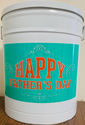 Happy Father's Day Popcorn Tin