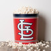 St Louis Cardinals Baseball Popcorn Tin
