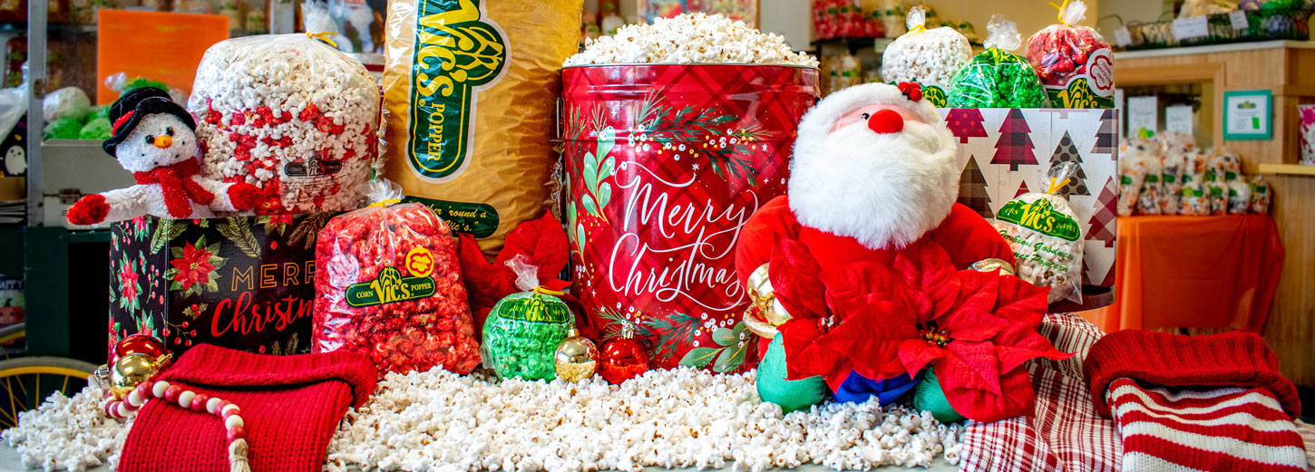 Vic's Popcorn Best Popcorn Delivery Company & Popcorn Store