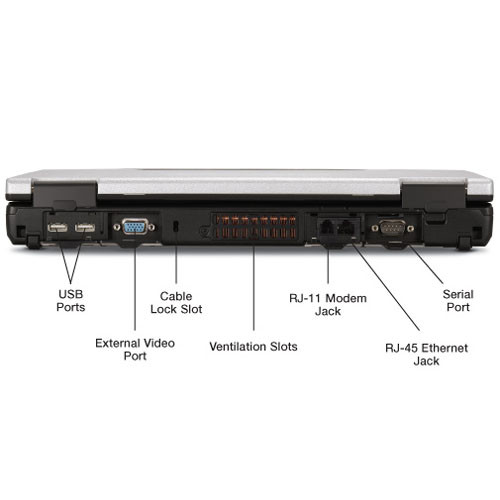Rugged Panasonic Toughbook CF-52 i5 ATi