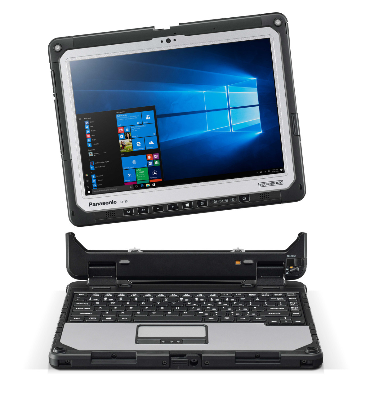 12" Fully Rugged TOUGHBOOK 33 - Win10 - Diag Special