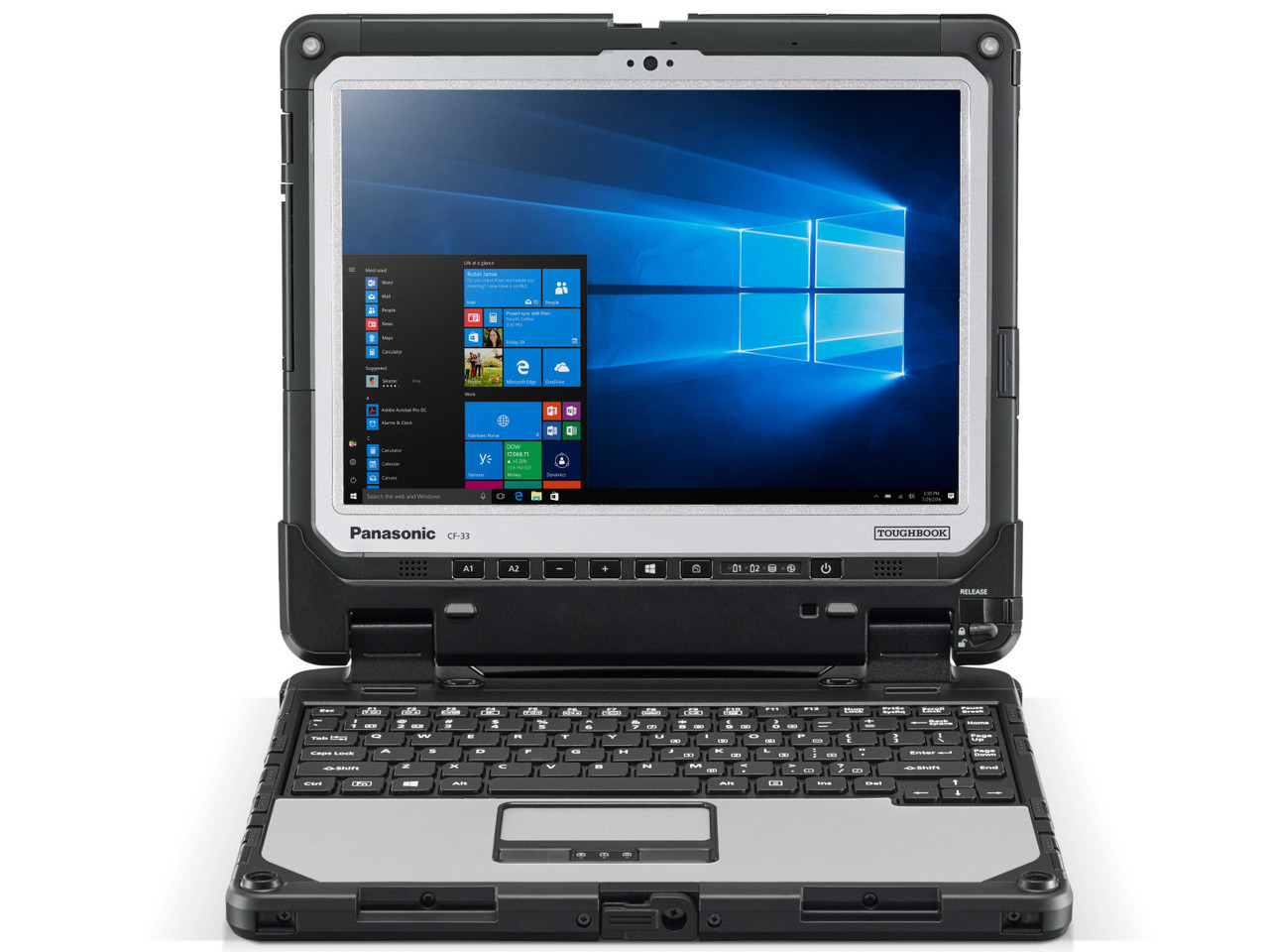 12" Fully Rugged TOUGHBOOK 33 - Win10 - Diag Special