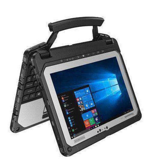 Fully rugged Panasonic Toughbook CF-20 2-in-1 tablet convertible industrial grade