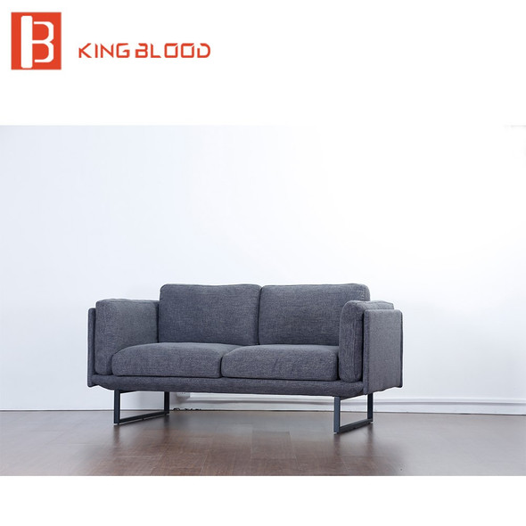 Contemporary 2 seater fabric sofa set design furniture