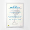 Personalized elephant adoption certificate