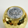 Gold Disco Ball Cocktail Glass