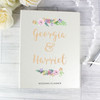 Personalised Floral Watercolour Wedding Planner