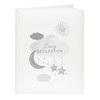 Personalised New Baby Moon & Stars Album with Sleeves