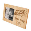 Personalised Best Dad Ever Photo Frame