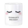 Personalised Eyelashes Ceramic Storage Pot