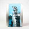 Adopt a Penguin Gift Box, a symbolic penguin adoption gift tin shown with the outer sleeve.