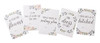 Floral Wedding Milestone Cards