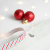 Personalised Holly Festive Christmas Mantle Piece Decoration