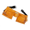 Personalised Leather Two Pocket Tool Belt