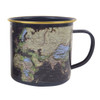 Man of The World Enamel Mug - Blue