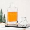 Personalised Classic Signature Glass Whiskey Decanter