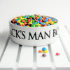Personalised Extra Large Ceramic Man Bowl Mid Side View