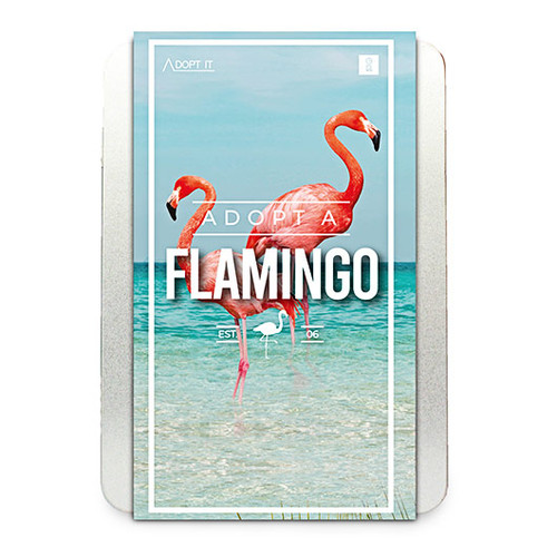 Adopt a Flamingo Gift Tin