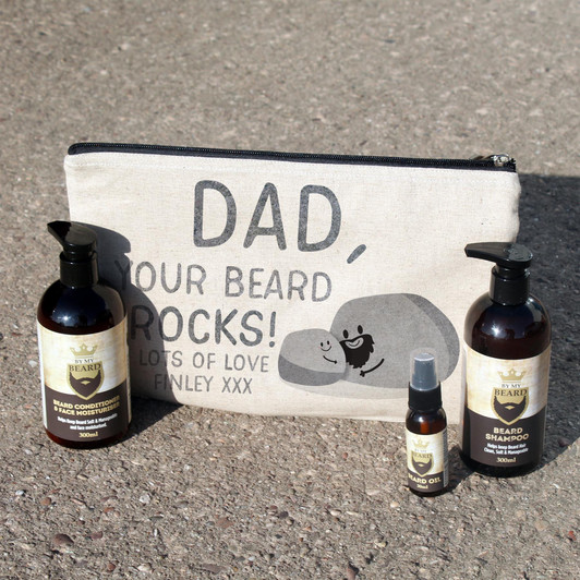 Dad Your Beard Rocks Beard Kit