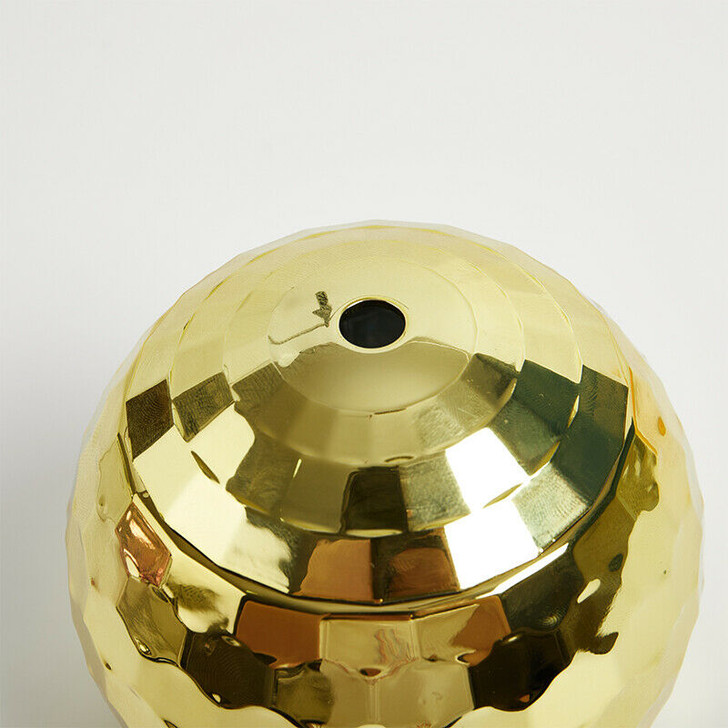 Gold Disco Ball Cocktail Glass