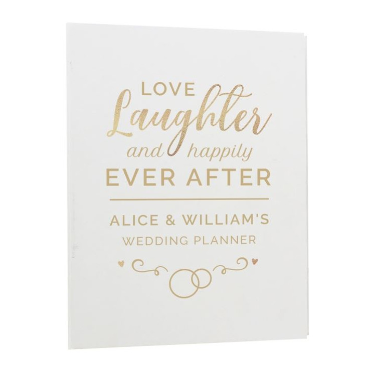 Personalised Happily Ever After Wedding Planner