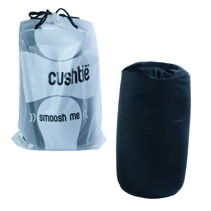 Original Cushtie Super Soft  & Comfy Travel Pillow - Black