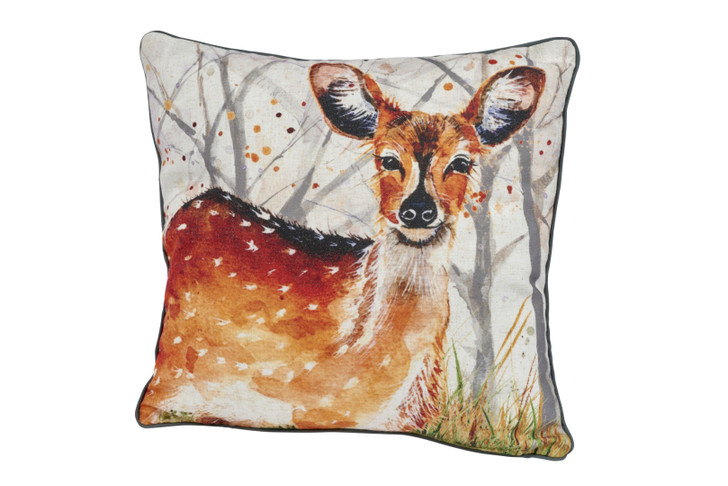 Woodland Deer Cushion