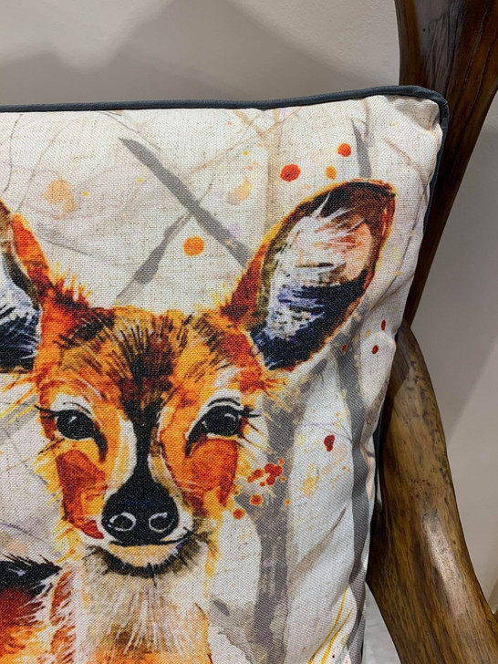 Woodland Deer Cushion