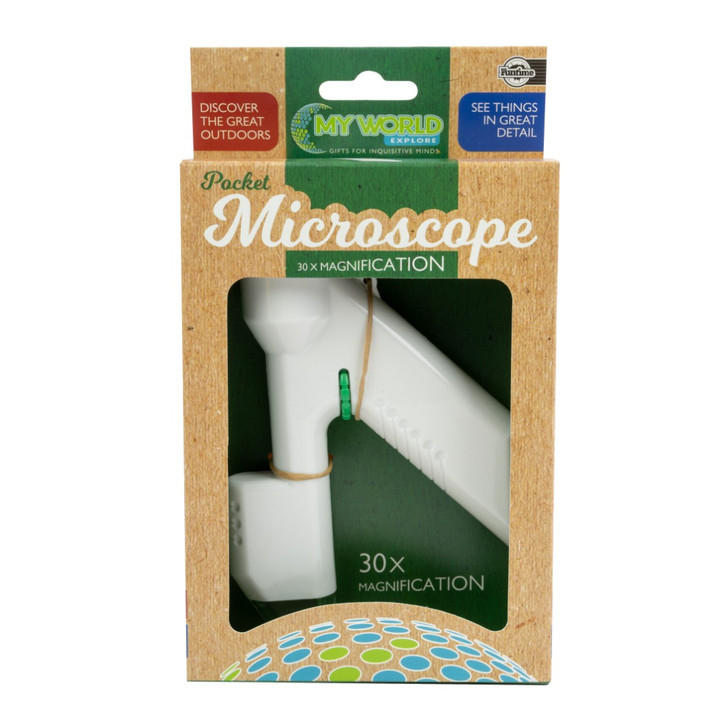 My World Handheld Pocket Microscope 30 x Magnification