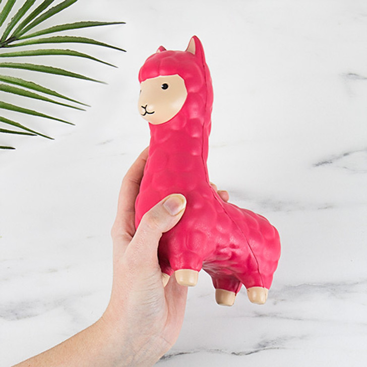 Gift Republic Calma Llama Stress Toy, Pink