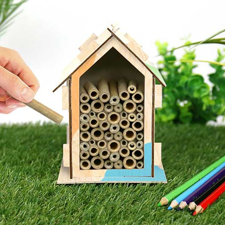 Handmade Habitats Bee Hotel - Build Your Own Bee House