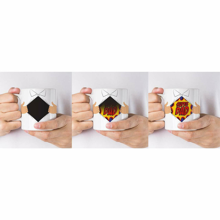 Super Dad Heat Reveal Mug