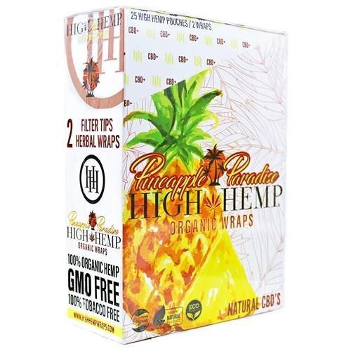 High Hemp Wraps - Pineapple Paradise