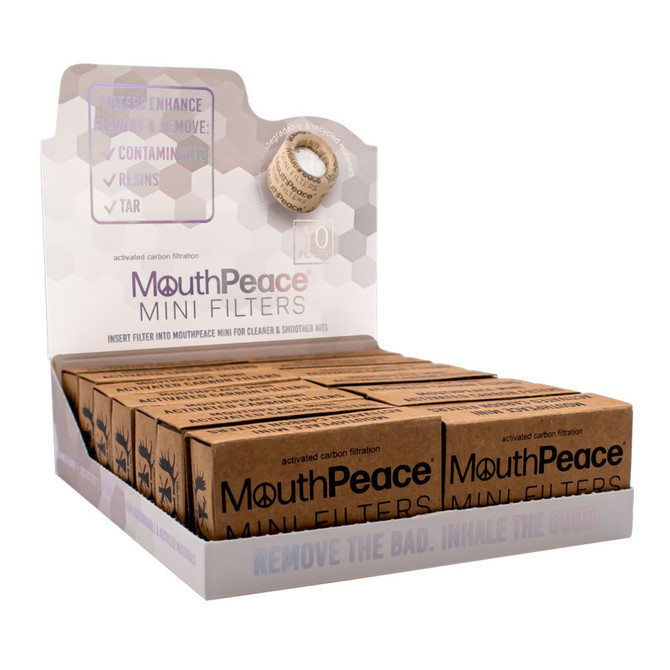 MouthPeace Mini Carbon Filters Refill | 10pk