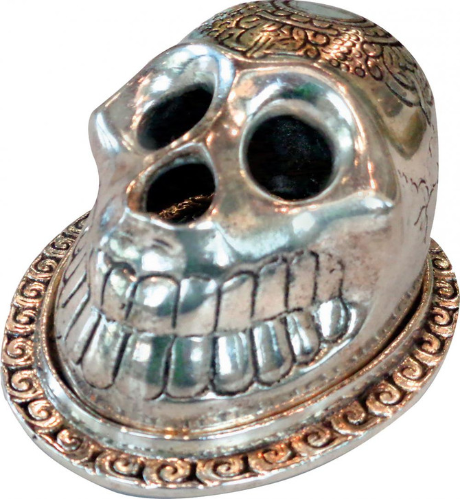 Aluminium Decorative Incense / Cone Burner - #1638