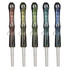 Pulsar Galaxy Glass Dab Straw | 6" | Colors Vary