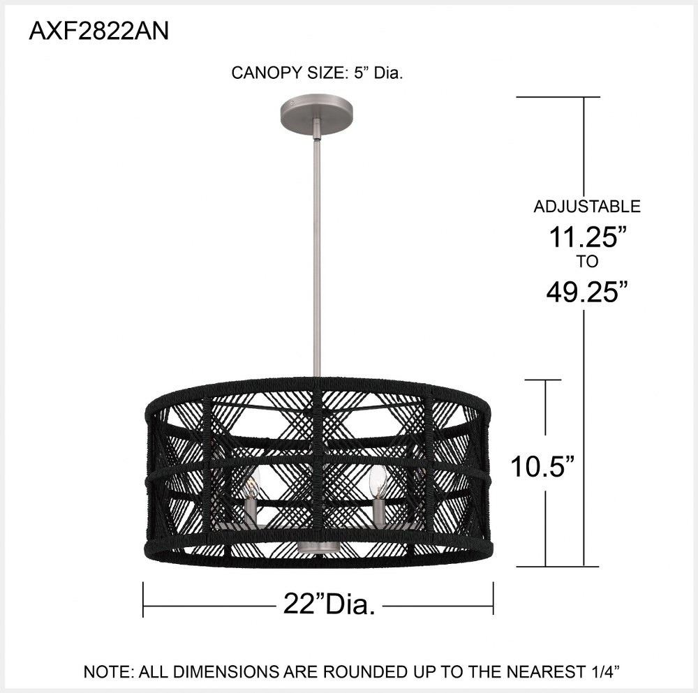 AXF2822AN | dimension