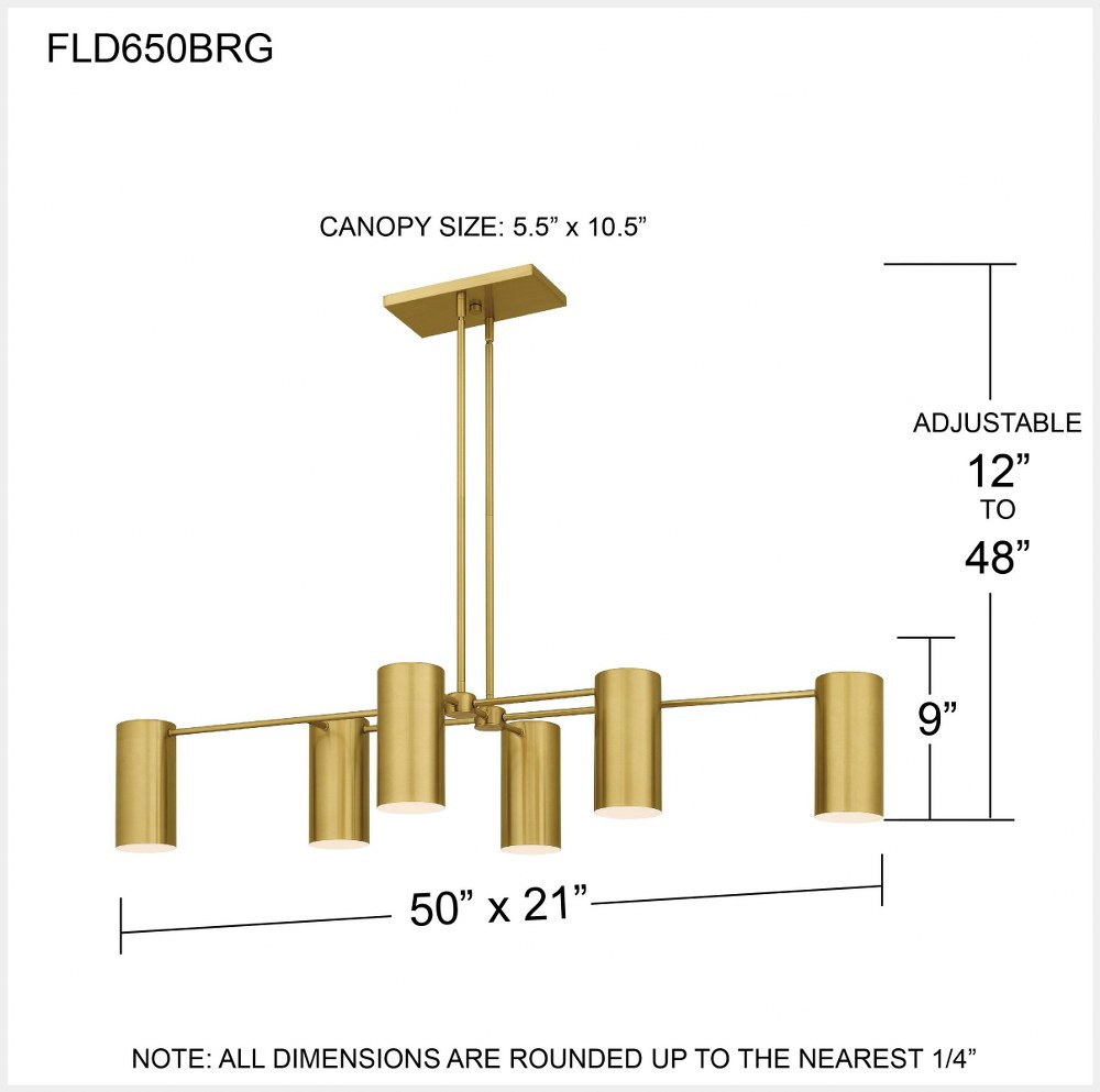 FLD650BRG | dimension