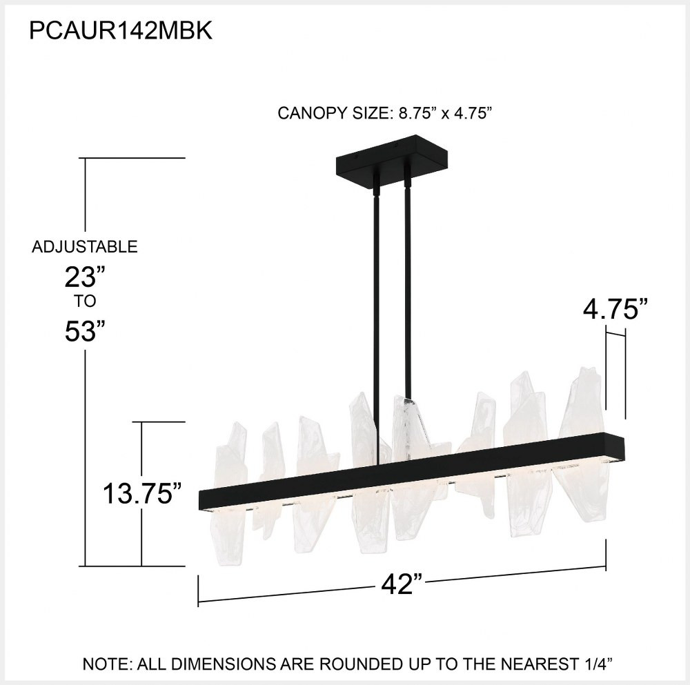 PCAUR142MBK | dimension