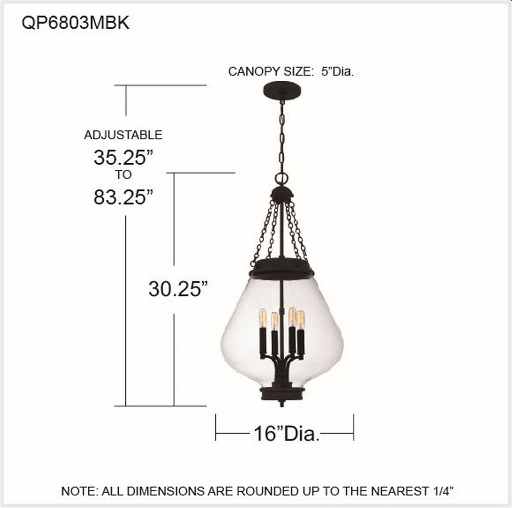 QP6803MBK | dimension