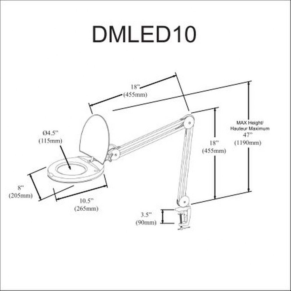 dmled10-a-5d-bk | dimension