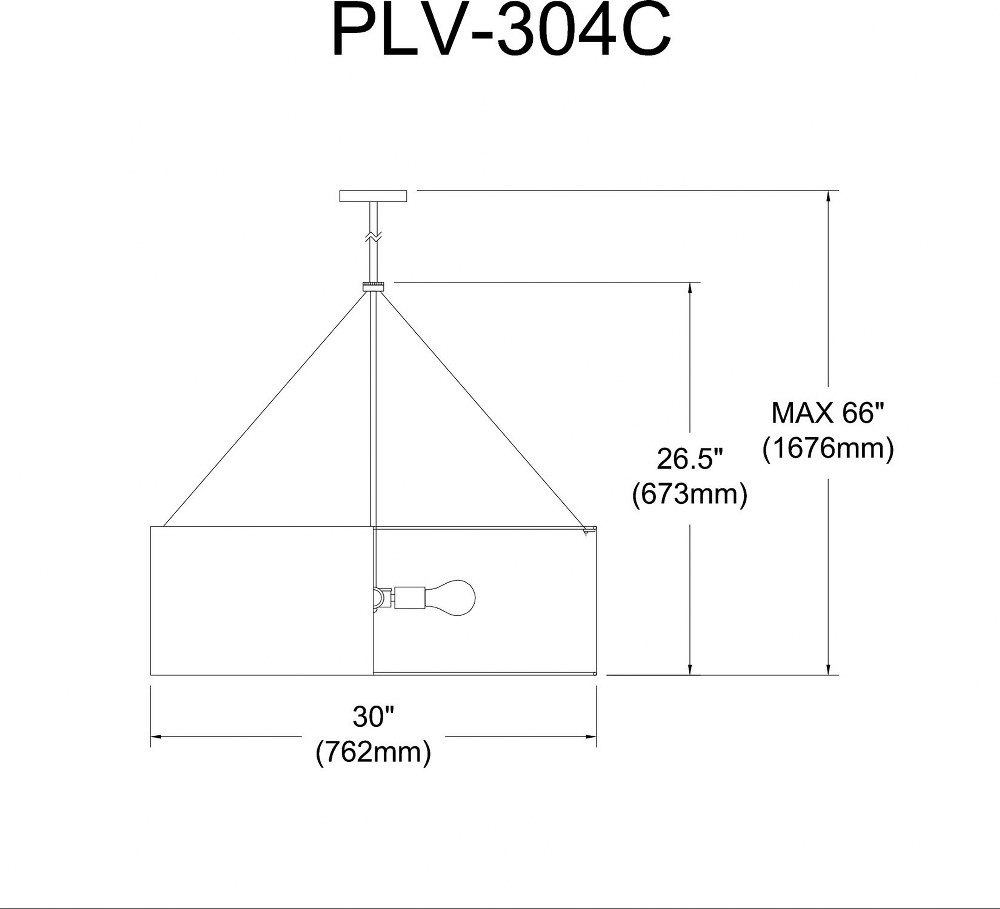 PLV-304C-AGB-692 | dimension
