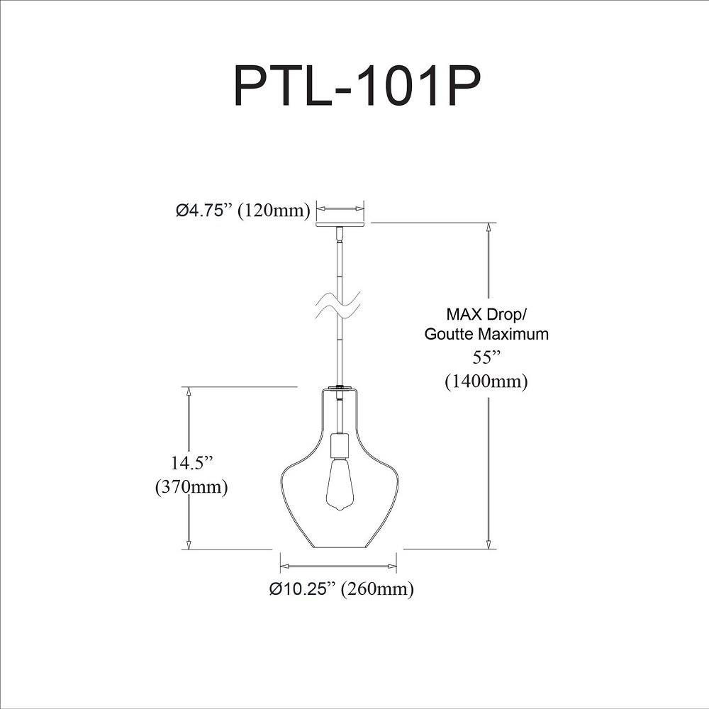 PTL-101P-AGB | dimension
