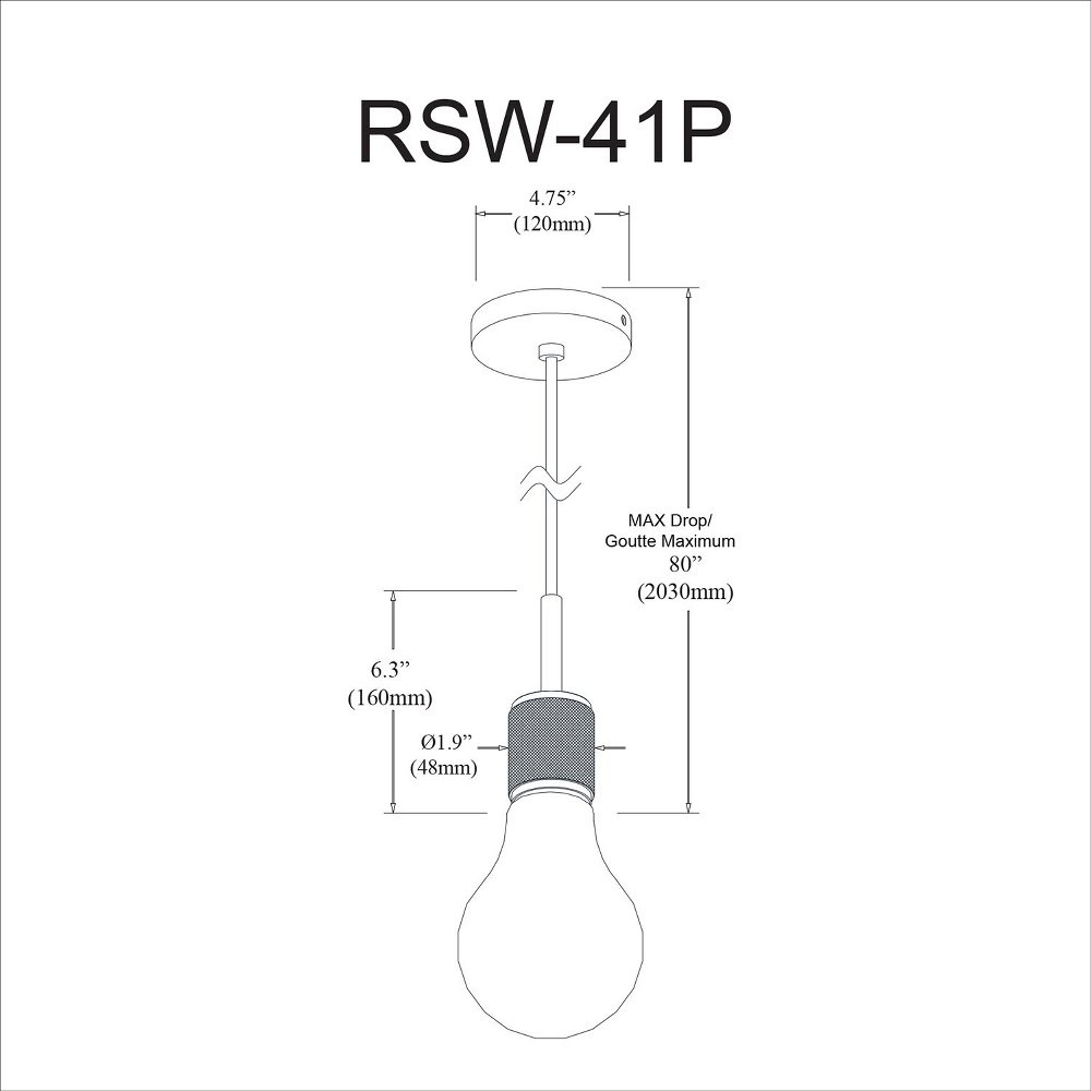 rsw-41p-agb | dimension