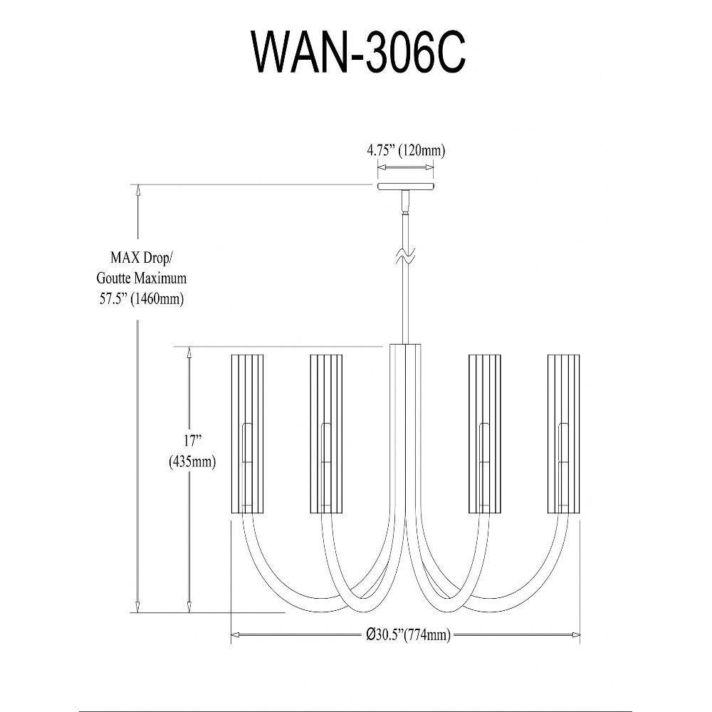 WAN-306C-MB-FR | dimension